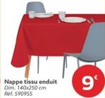 Nappe Tissu Enduit