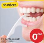 fil dentaire x50