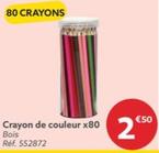 crayon de couleur x80