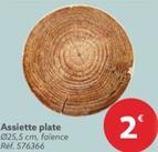 Assiette Plate