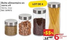 Boite Alimentaire En Verre