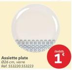 Assiette Plate