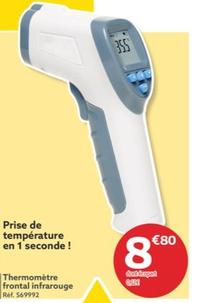 thermomètre frontal infrarouge