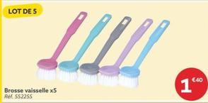 Brosse Vaisselle X5