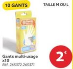 Taille Moul - Gants Multi-usage X10