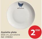 Assiette Plate