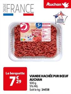 Auchan - Viande Hachée Pur Boeuf