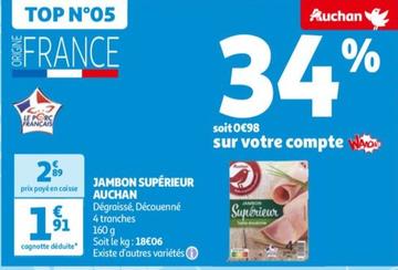 Auchan - Jambon Superieur