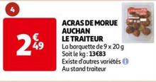 Auchan - Acras De Morue Le Traiteur