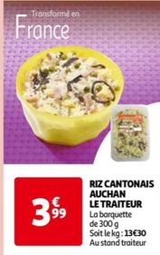 Auchan - Riz Cantonais Le Traiteur