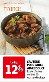 Sauté De Porc Sauce Aigre Douce