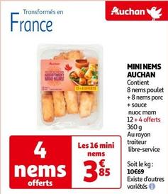 Auchan - Mini Nems