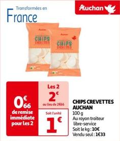 Auchan - Chips Crevettes