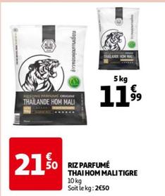 Riz Du Monde - Riz Parfumé Thai Hom Mali Tigre