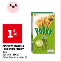 Glico - Biscuits Matcha The Vert Pocky