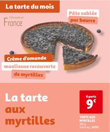 Tarte Aux Myrtilles