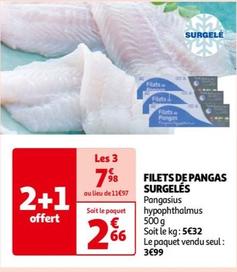 Filets De Pangas Surgelés