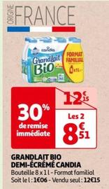 Grandlait Bio Demi-écrémé