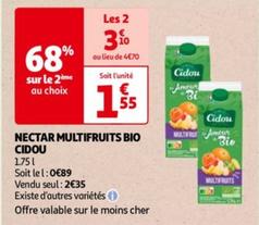 Cidou - Nectar Multifruits Bio