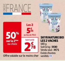 Les 2 Vaches - Skyr Nature Bio