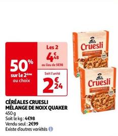 Céréales Cruesli Mélange De Noix