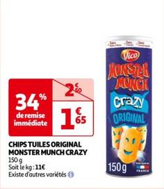 Chips Tuiles Original Monster Munch Crazy