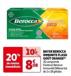 Bayer - Berocca Immunite Flash Goût Orange