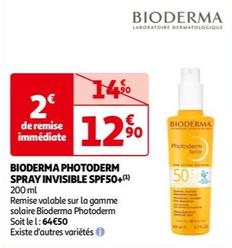 photoderm spray invisible spf50+