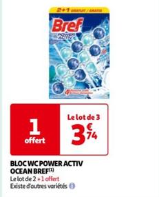 Bref - Bloc Wc Power Activ Ocean