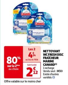  Nettoyant Wc Fresh Disc Fraîcheur Marine