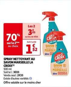 Spray Nettoyant Au Savon Marseille