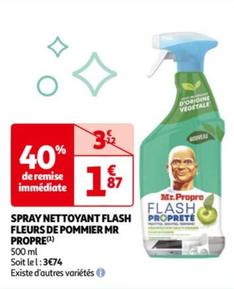 Spray Nettoyant Flash Fleurs De Pommier