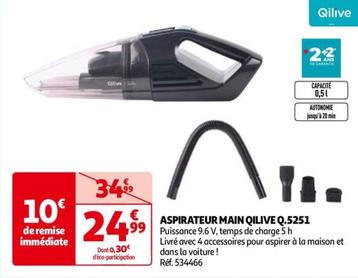 Qilive - Aspirateur Main Q.5251