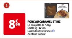 Porc Au Caramel Et Riz