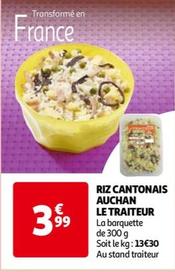 Auchan - Riz Cantonais Le Traiteur