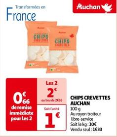 Auchan - Chips Crevettes