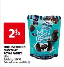 royal family - mochis cookies chocolat