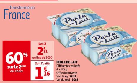 Yoplait - Perle De Lait