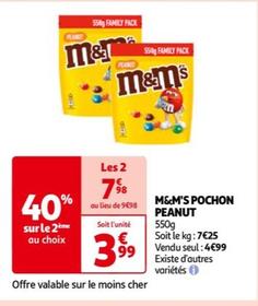 M&m's - Pochon Peanut