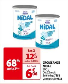 Nestlé - Nidal Croissance