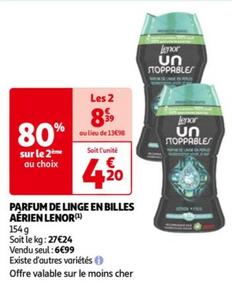 Lenor - Parfum De Linge En Billes Aérien