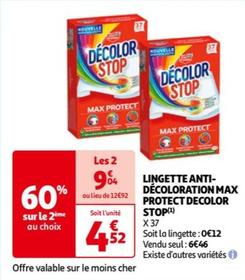 Decolor Stop - Lingette Anti- Décoloration Max Protect