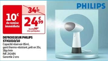 Philips - Defroisseur Sth1010/10