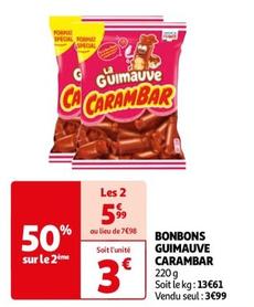 Guimauve - Bonbons Carambar