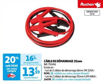 Auchan - Câble De Démarrage
