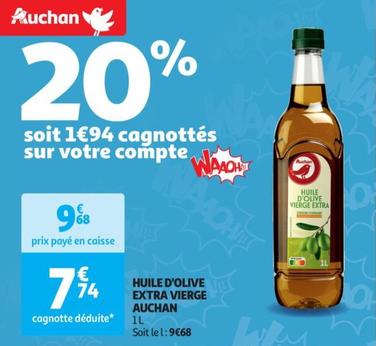 Auchan - Huile D'Olive Extra Vierge