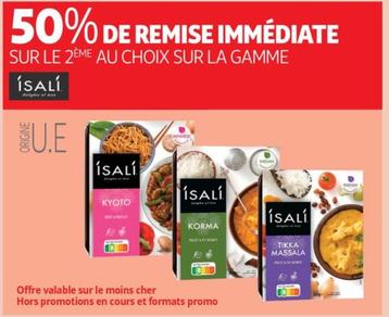 Isali - 50% De Remise Immédiate Sur Le 2ème Au Choix Sur La Gamme