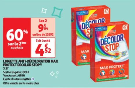 Decolor Stop - Lingette Anti-decoloration Max Protect