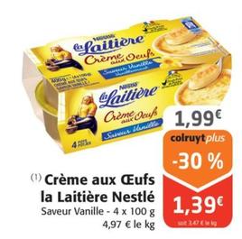 Nestlé - Crème Aux Œufs La Laitière