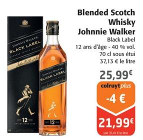 Johnnie Walker - Blended Scotch Whisky